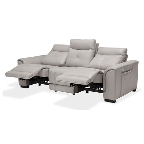 Mia Bella Dk. Espresso Bentley Sofa Set W/motion (3 Pc) from Michael Amini - Luna Furniture
