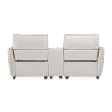 Mia Bella Verona Reclining Loveseat With Storage Console from Michael Amini - Luna Furniture