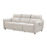 Mia Bella Verona 3pc Sectional Sofa-light Gray from Michael Amini - Luna Furniture