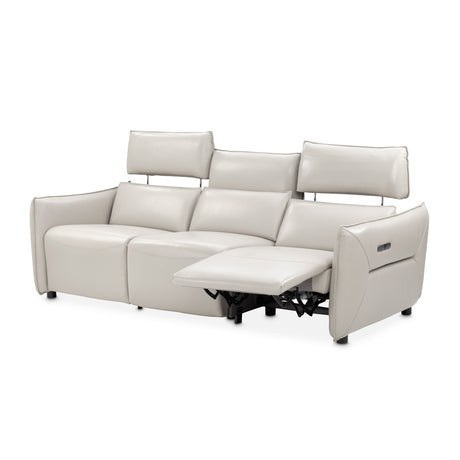 Mia Bella Verona 3pc Sectional Sofa-light Gray from Michael Amini - Luna Furniture