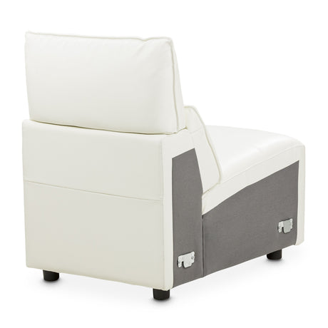 Mia Bella Verona 3pc Sectional Sofa-snow White from Michael Amini - Luna Furniture