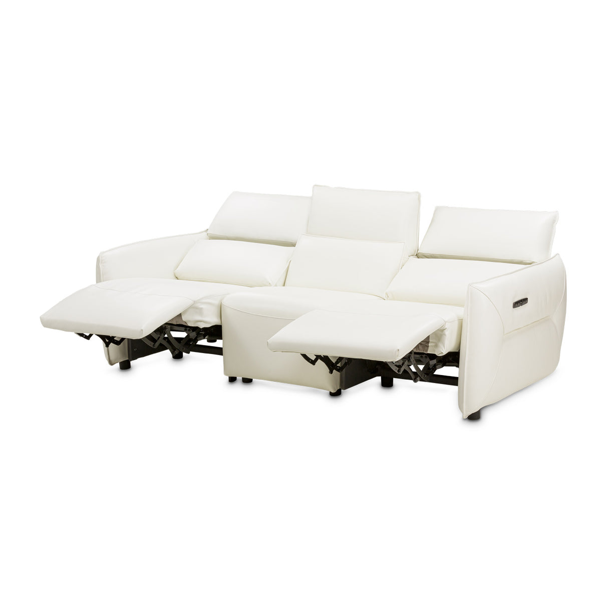 Mia Bella Verona 3pc Sectional Sofa-snow White from Michael Amini - Luna Furniture