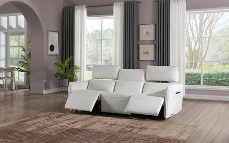 Mia Bella Verona 3pc Sectional Sofa-snow White from Michael Amini - Luna Furniture