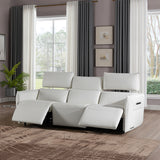 Mia Bella Verona 3pc Sectional Sofa-snow White from Michael Amini - Luna Furniture