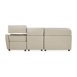 Mia Bella Verona 5pc Sectional Set White-light Gray from Michael Amini - Luna Furniture
