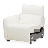 Mia Bella Verona 5pc Sectional Set White-snow White from Michael Amini - Luna Furniture