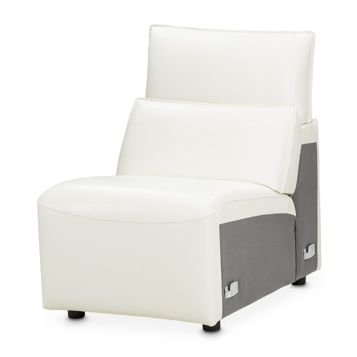 Mia Bella Verona 5pc Sectional Set White-snow White from Michael Amini - Luna Furniture