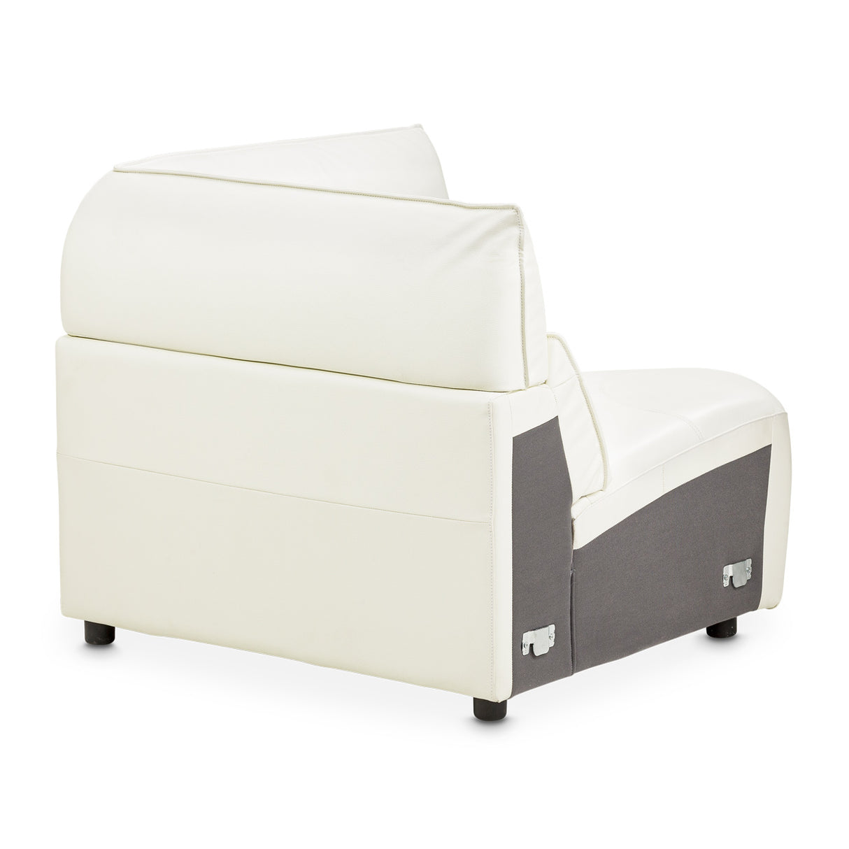 Mia Bella Verona 5pc Sectional Set White-snow White from Michael Amini - Luna Furniture