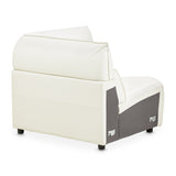 Mia Bella Verona 5pc Sectional Set White-snow White from Michael Amini - Luna Furniture