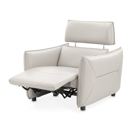 Mia Bella Verona Matching Chair-light Gray from Michael Amini - Luna Furniture