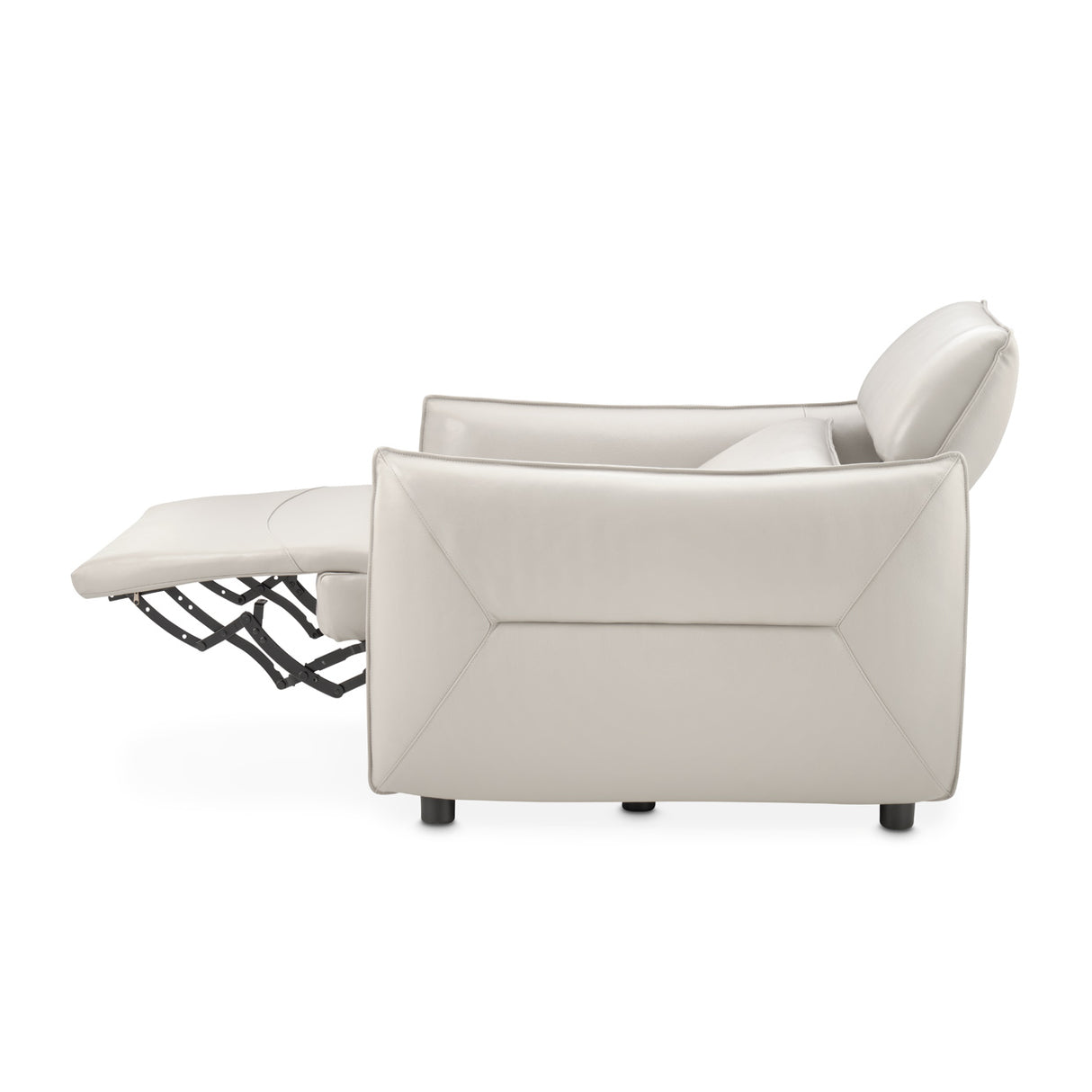 Mia Bella Verona Matching Chair-light Gray from Michael Amini - Luna Furniture