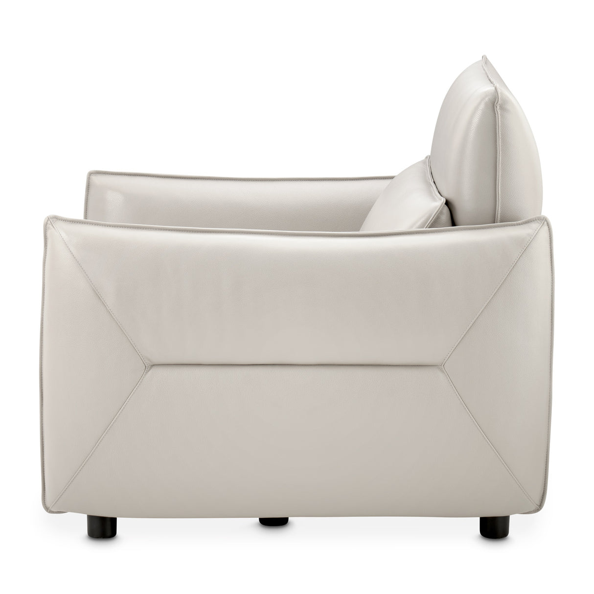 Mia Bella Verona Matching Chair-light Gray from Michael Amini - Luna Furniture