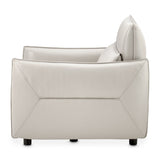 Mia Bella Verona Matching Chair-light Gray from Michael Amini - Luna Furniture