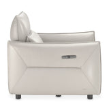 Mia Bella Verona Matching Chair-light Gray from Michael Amini - Luna Furniture