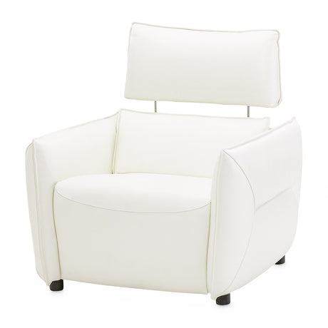 Mia Bella Verona Matching Chair-snow White from Michael Amini - Luna Furniture