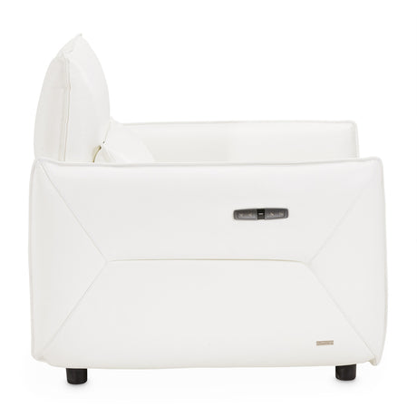 Mia Bella Verona Matching Chair-snow White from Michael Amini - Luna Furniture