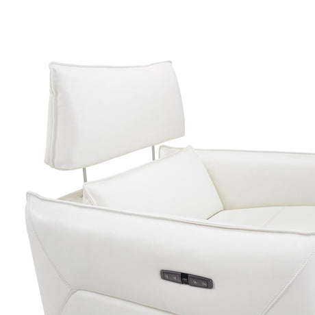 Mia Bella Verona Matching Chair-snow White from Michael Amini - Luna Furniture