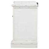 McKinney Vintage White 2-Drawer Nightstand with Dual USB from Coaster - Luna Furniture