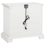 McKinney Vintage White 2-Drawer Nightstand with Dual USB from Coaster - Luna Furniture