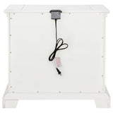 McKinney Vintage White 2-Drawer Nightstand with Dual USB from Coaster - Luna Furniture