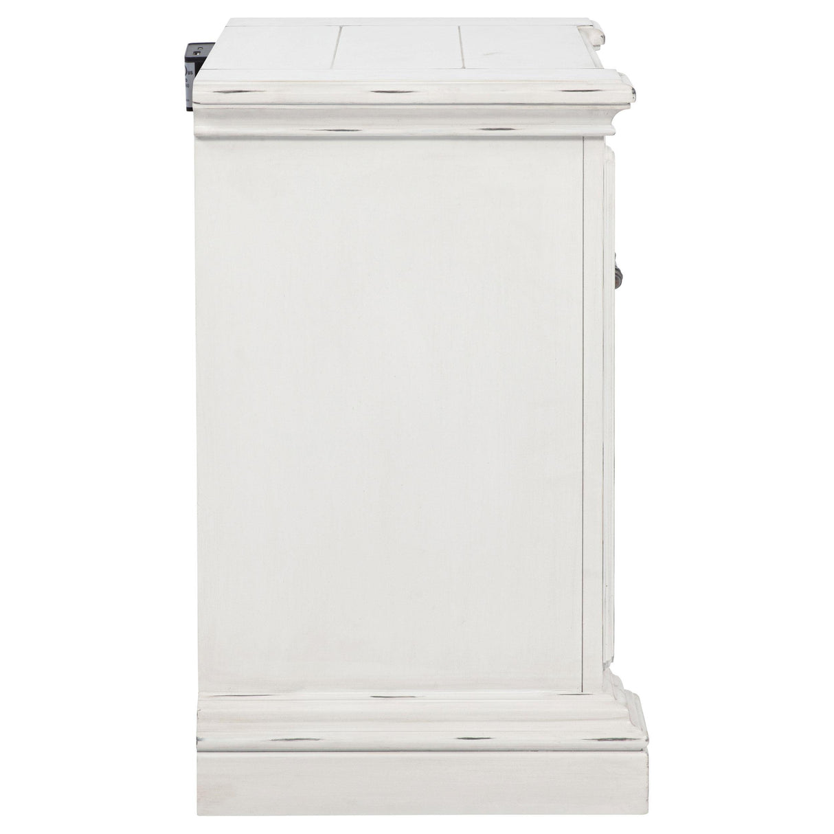 McKinney Vintage White 2-Drawer Nightstand with Dual USB from Coaster - Luna Furniture
