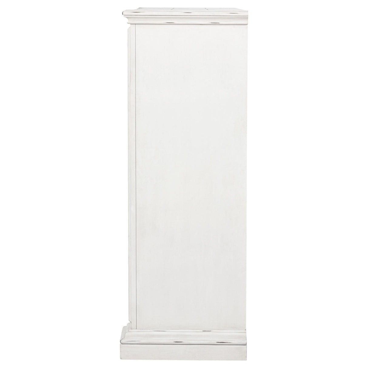 McKinney Vintage White 5-Drawer Bedroom Chest from Coaster - Luna Furniture