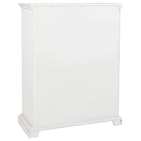 McKinney Vintage White 5-Drawer Bedroom Chest from Coaster - Luna Furniture