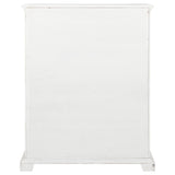 McKinney Vintage White 5-Drawer Bedroom Chest from Coaster - Luna Furniture