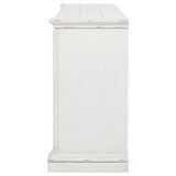 McKinney Vintage White 6-Drawer Bedroom Dresser Cabinet from Coaster - Luna Furniture