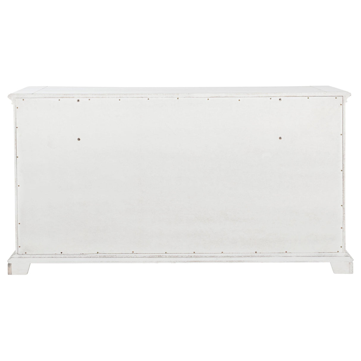 McKinney Vintage White 6-Drawer Bedroom Dresser Cabinet from Coaster - Luna Furniture