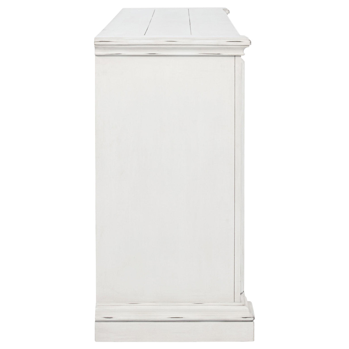 McKinney Vintage White 6-Drawer Bedroom Dresser Cabinet from Coaster - Luna Furniture