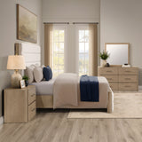 Theo Brown 4-Piece King Upholstered Bedroom Set from Steve Silver - Luna Furniture