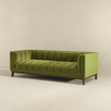Jersey Green Velvet Sofa from Ashcroft Furniture - Luna Furniture