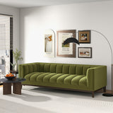 Jersey Green Velvet Sofa from Ashcroft Furniture - Luna Furniture