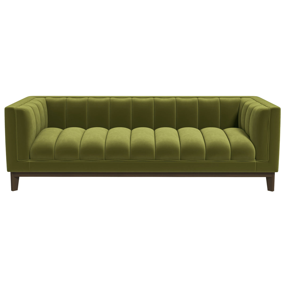 Jersey Green Velvet Sofa from Ashcroft Furniture - Luna Furniture