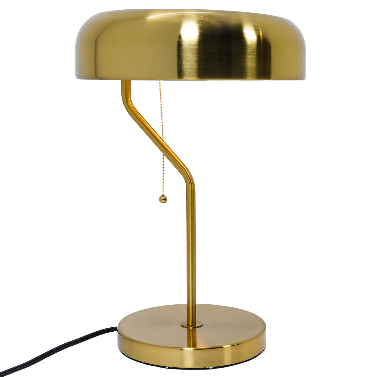 Metro Table lamp with Gold outer and White inner from Ashcroft Furniture - Luna Furniture