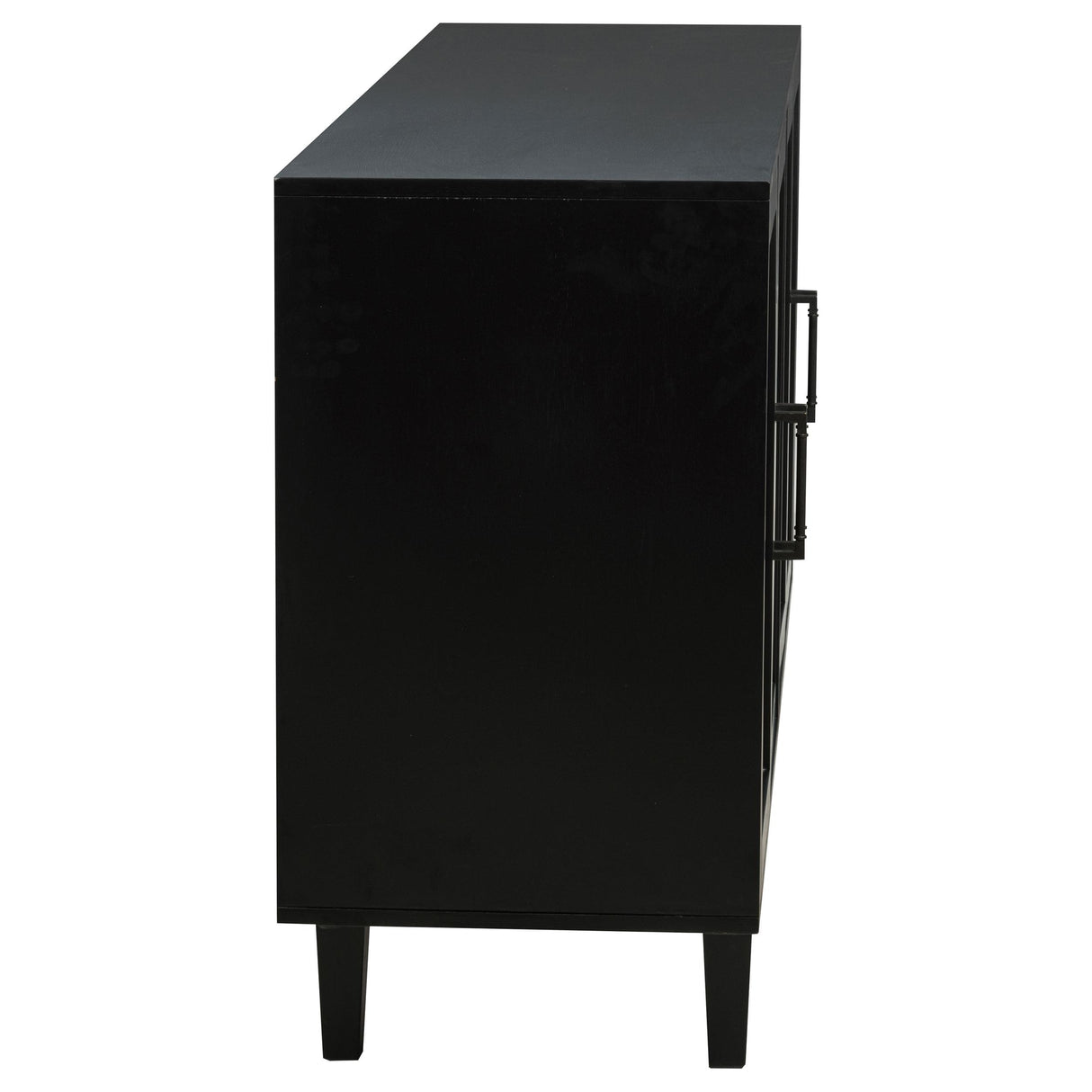 Middleton Black 4-Door Sideboard with Dual Drawers from Coaster - Luna Furniture
