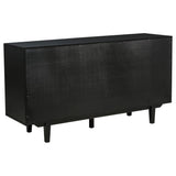 Middleton Black 4-Door Sideboard with Dual Drawers from Coaster - Luna Furniture