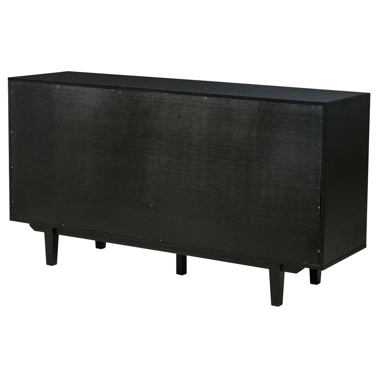 Middleton Black 4-Door Sideboard with Dual Drawers from Coaster - Luna Furniture