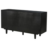 Middleton Black 4-Door Sideboard with Dual Drawers from Coaster - Luna Furniture