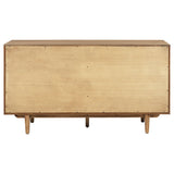 Middleton Natural 4-Door Sideboard with Dual Drawers from Coaster - Luna Furniture