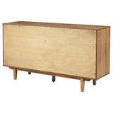Middleton Natural 4-Door Sideboard with Dual Drawers from Coaster - Luna Furniture