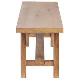 Middleton Brown/Beige 6-piece Extension Leaf Dining Set from Coaster - Luna Furniture