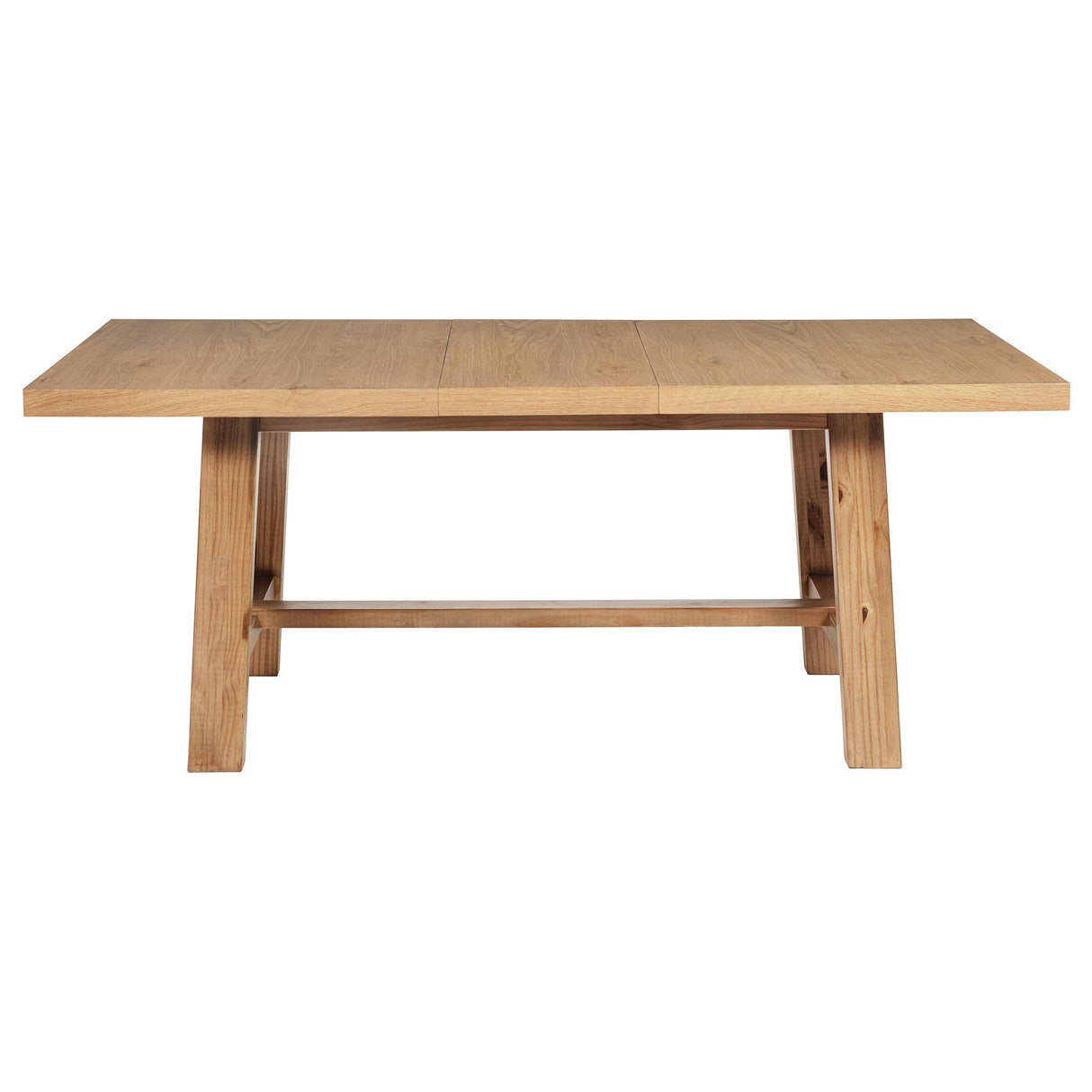 Middleton Natural Brown 7-piece Extension Leaf Dining Set from Coaster - Luna Furniture