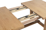 Middleton Natural Brown 7-piece Extension Leaf Dining Set from Coaster - Luna Furniture