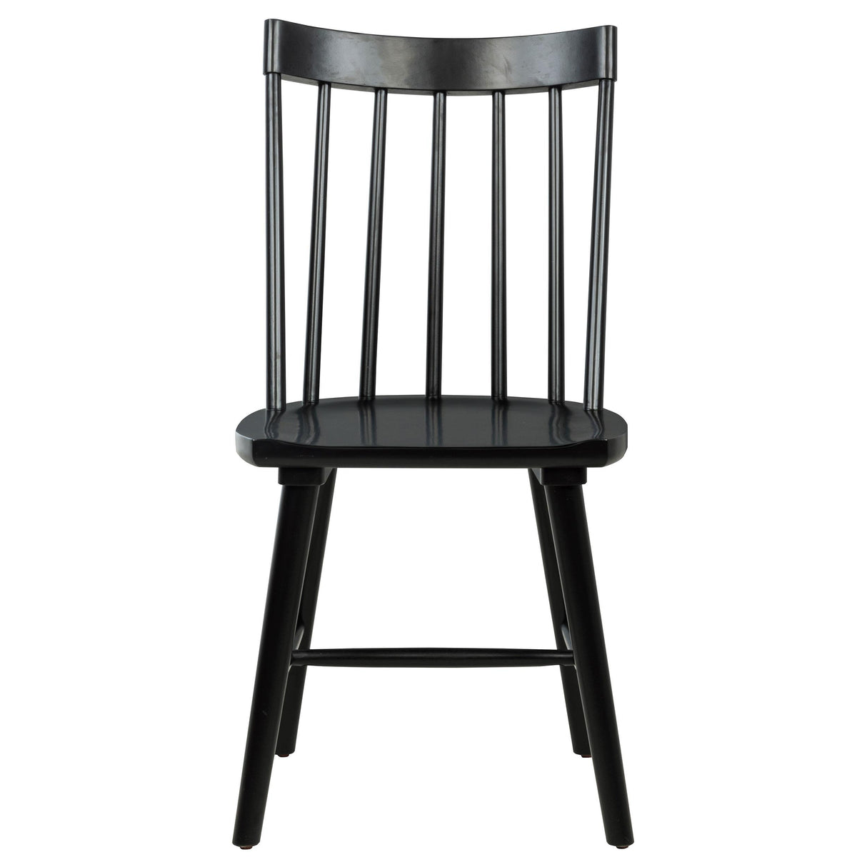 Middleton Black Solid Wood Dining Side Chair, Set of 2 from Coaster - Luna Furniture