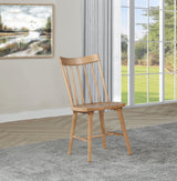 Middleton Brown Solid Wood Dining Side Chair, Set of 2 from Coaster - Luna Furniture