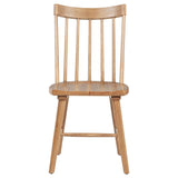 Middleton Brown Solid Wood Dining Side Chair, Set of 2 from Coaster - Luna Furniture
