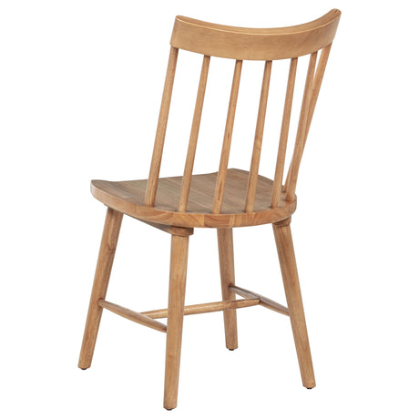 Middleton Brown Solid Wood Dining Side Chair, Set of 2 from Coaster - Luna Furniture