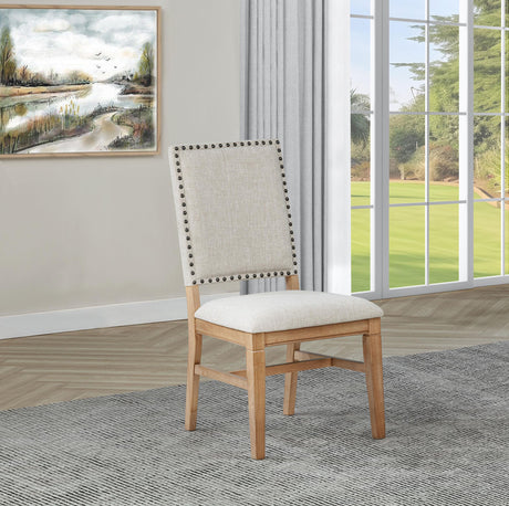Middleton Beige Dining Side Chair, Set of 2 from Coaster - Luna Furniture